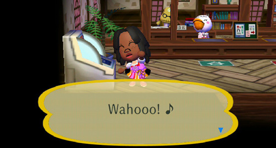 Auriea in Animal Crossing