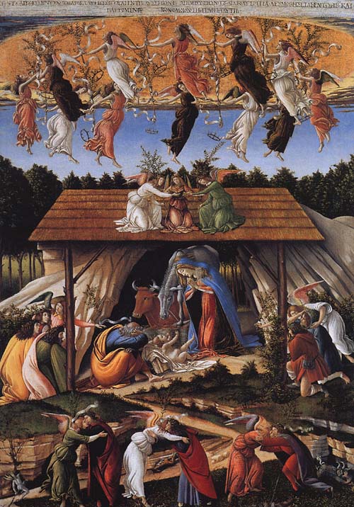 Sandro Botticelli: “Mystic Nativity” (1500)