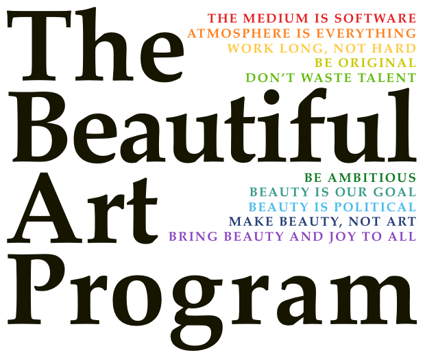 The Beautiful Art Program